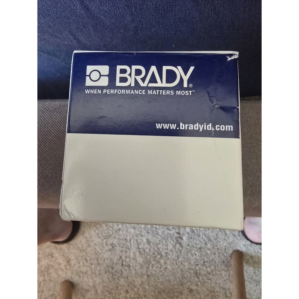 BRADY LABEL PTL-110-145-GY P-TAGS New In Box TLS2200 TLS PC LINK QTY 100/ROLL